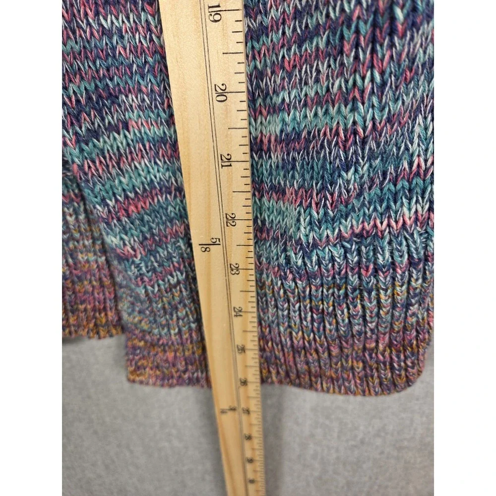 Gap Kids Open Cardigan Sweater Marble Ombre Girls S 6-7 Primrose Boho Hippie Y2K